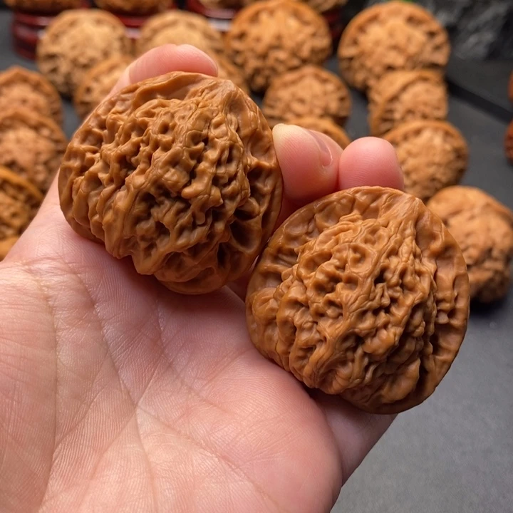 文玩核桃把件41尺满堂原树非嫁接