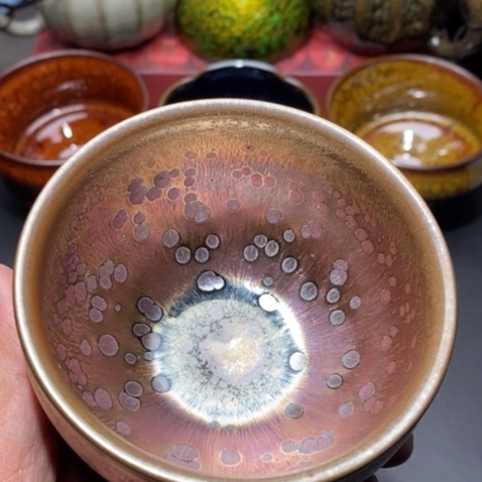 茶盏建盏主人杯茶壶盖碗品茗杯