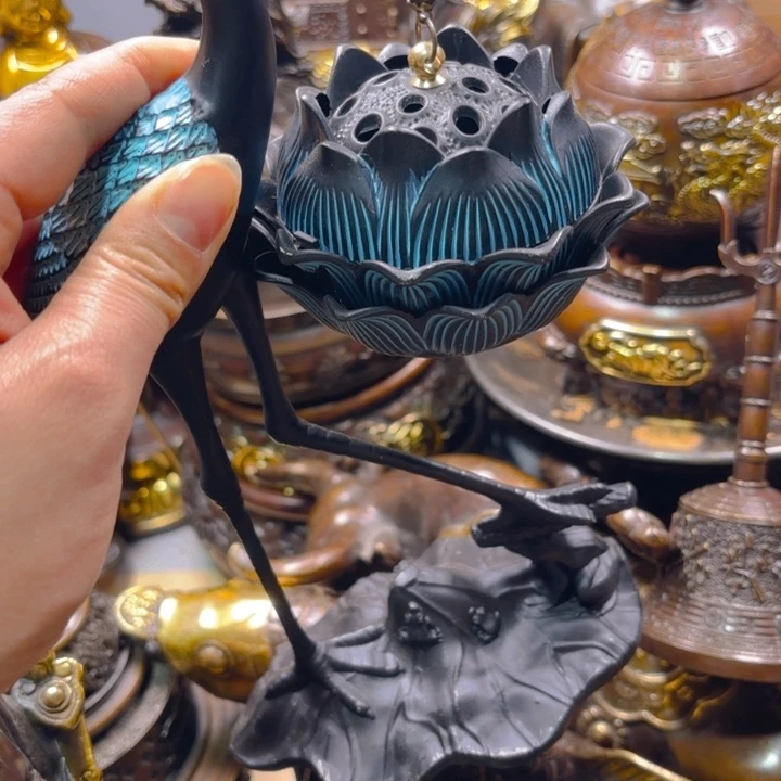 铜器摆件收收藏藏