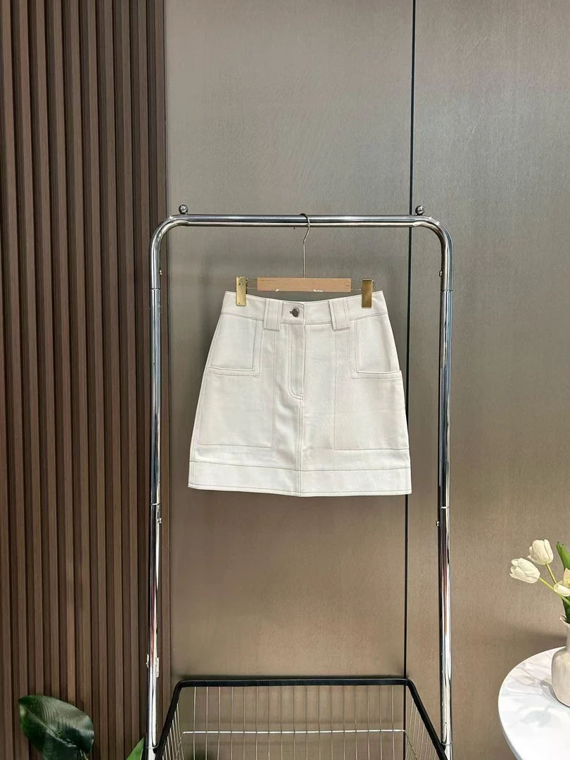 【新款上新】夏季新款女士纯色牛仔半裙-S13328