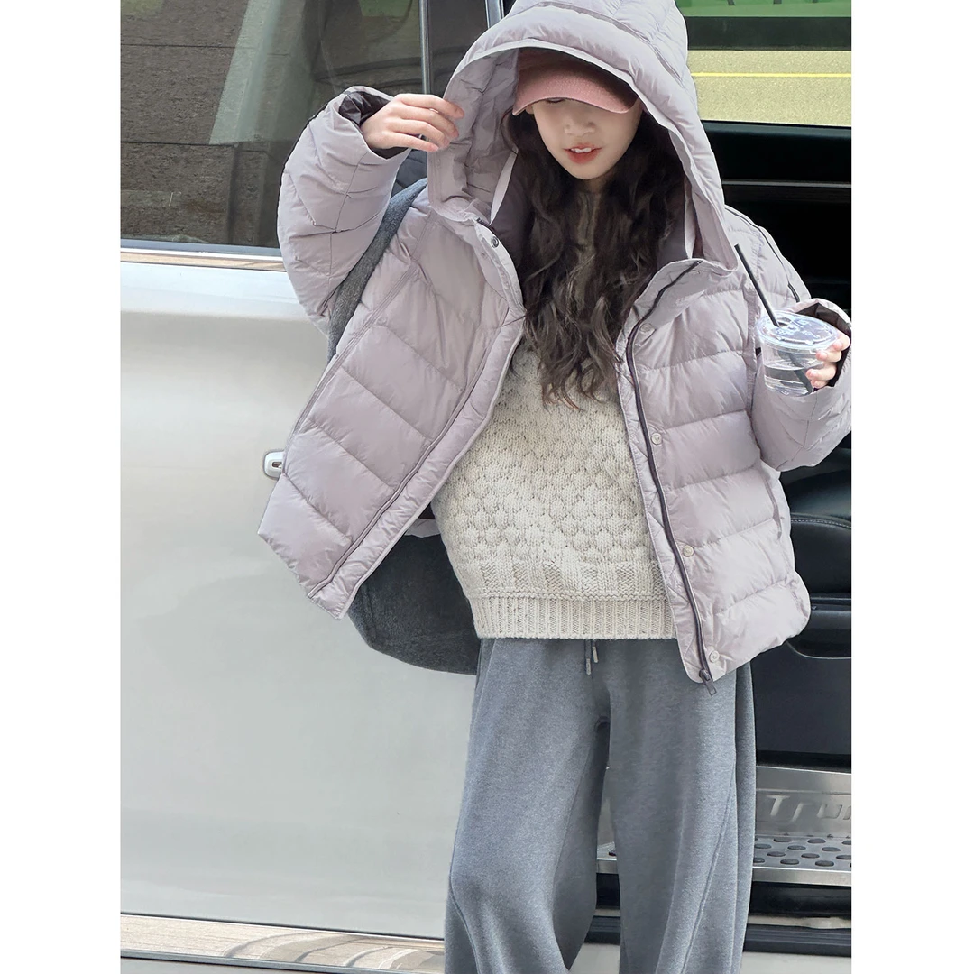 K30318孙小美白鸭绒排骨嵌线女童冬装羽绒服儿童加厚短款外套潮