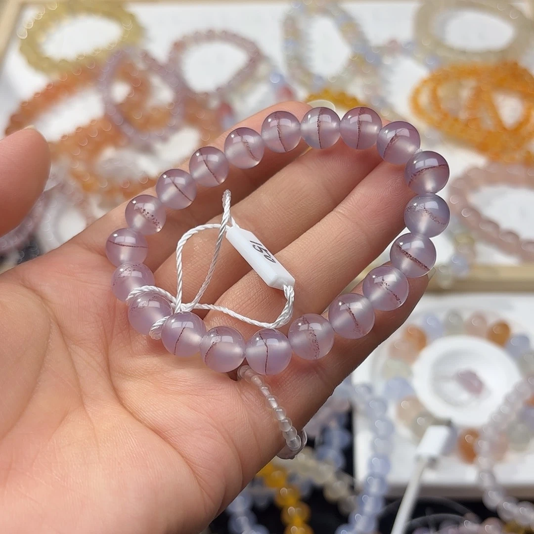 玛瑙/玉髓未镶嵌手链