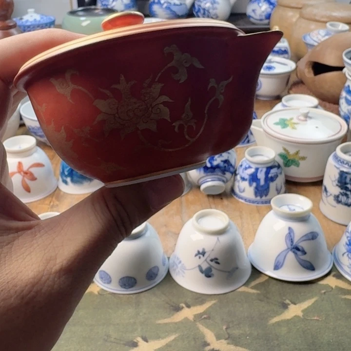 志***宁青花瓷器杯子茶器