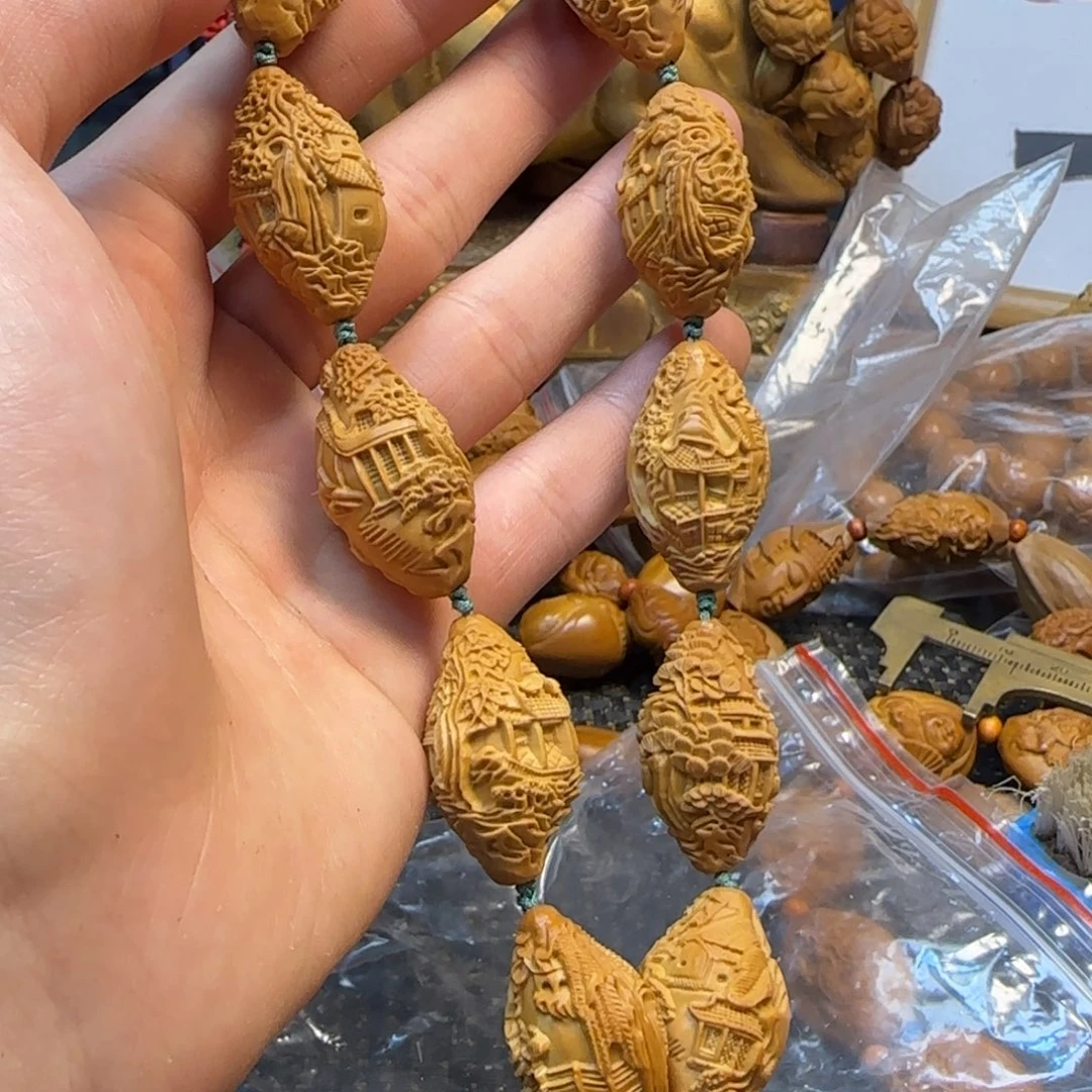 橄榄核手串/手链苏州园林