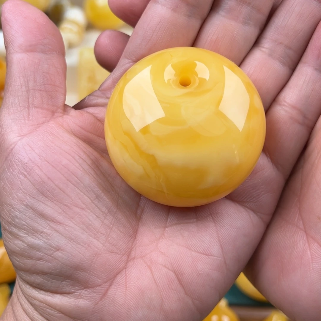 蜜蜡未镶嵌颈饰纯天然琥珀蜜蜡无优化