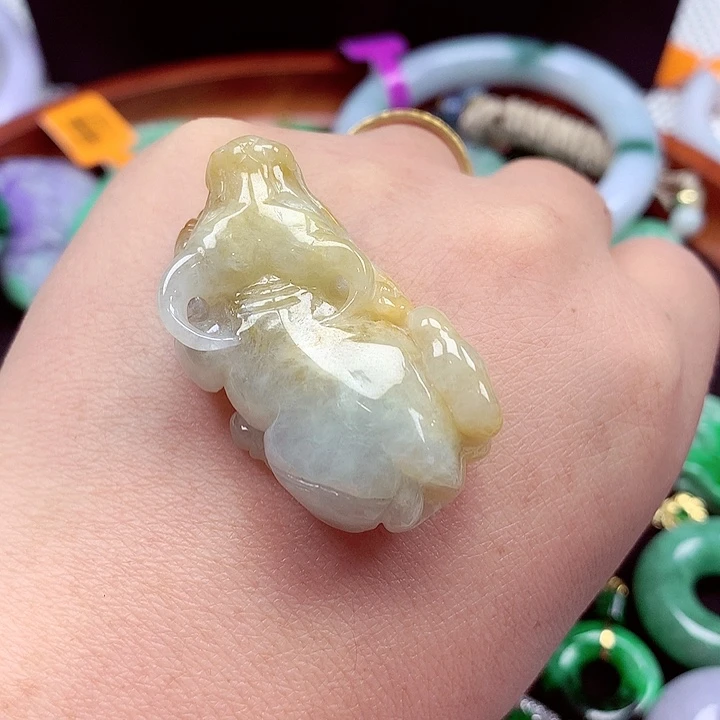 颈饰未镶嵌翡翠翡翠