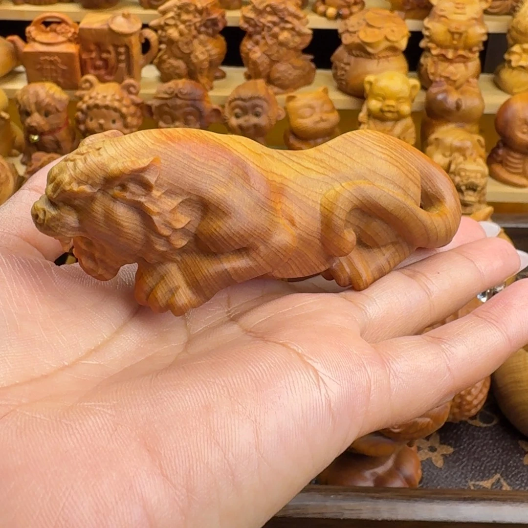 风***行柏木（崖柏）崖柏老虎，一物一拍