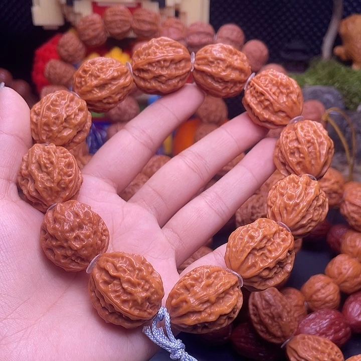 快***光手串文玩核桃大菠萝25