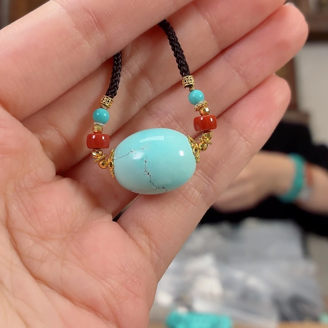 未镶嵌绿松石珠宝奇石