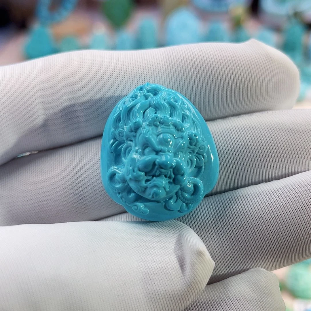 绿松石珠宝奇石未镶嵌