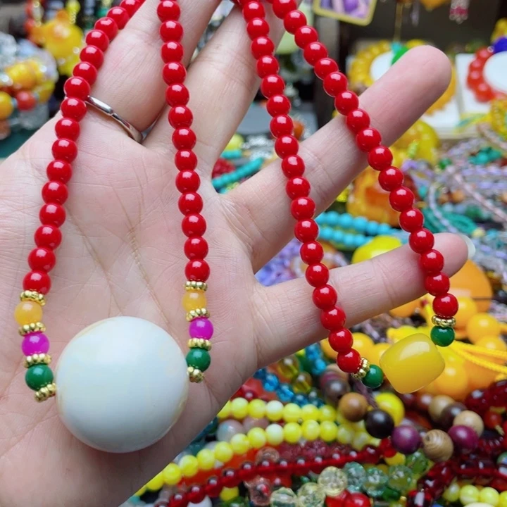 树脂制品72号锁骨链