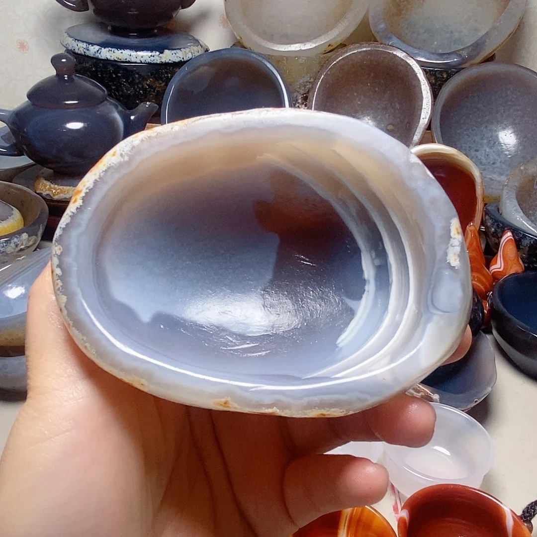 高***姐玛瑙/玉髓未镶嵌，