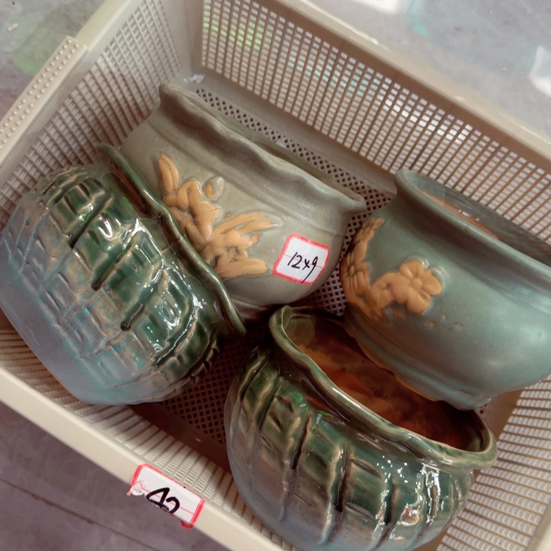 紫砂花盆粗陶盆醋