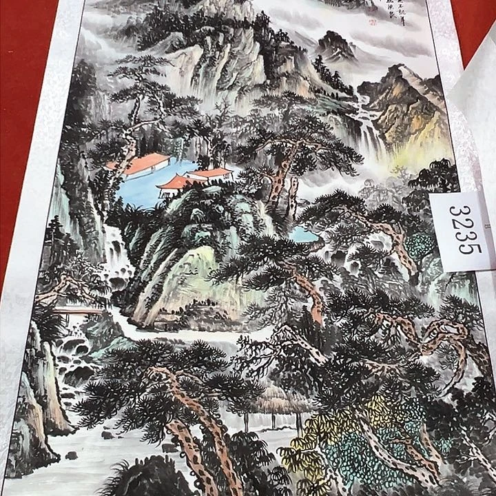 国画新年愿望希望大家身体健康平安