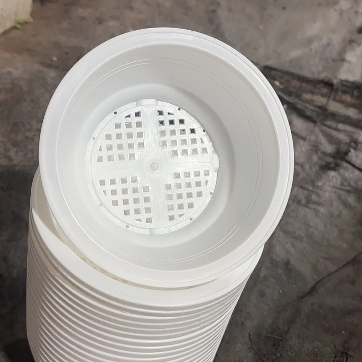 15公分白色韩盆20个