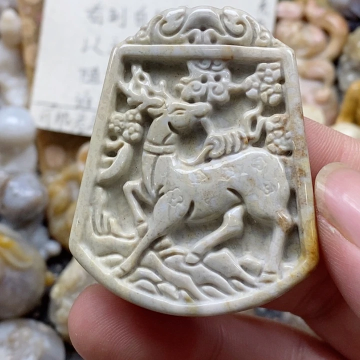 颈饰未镶嵌硅化珊瑚（珊瑚玉）幸****8