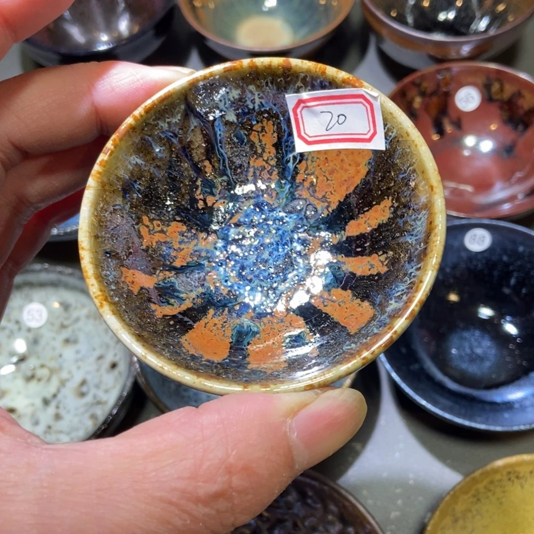 茶盏20 建窑建盏龙窑柴烧