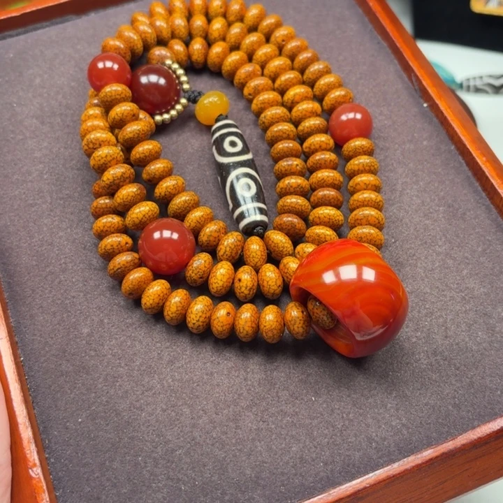 星月菩提吊坠星月菩提子