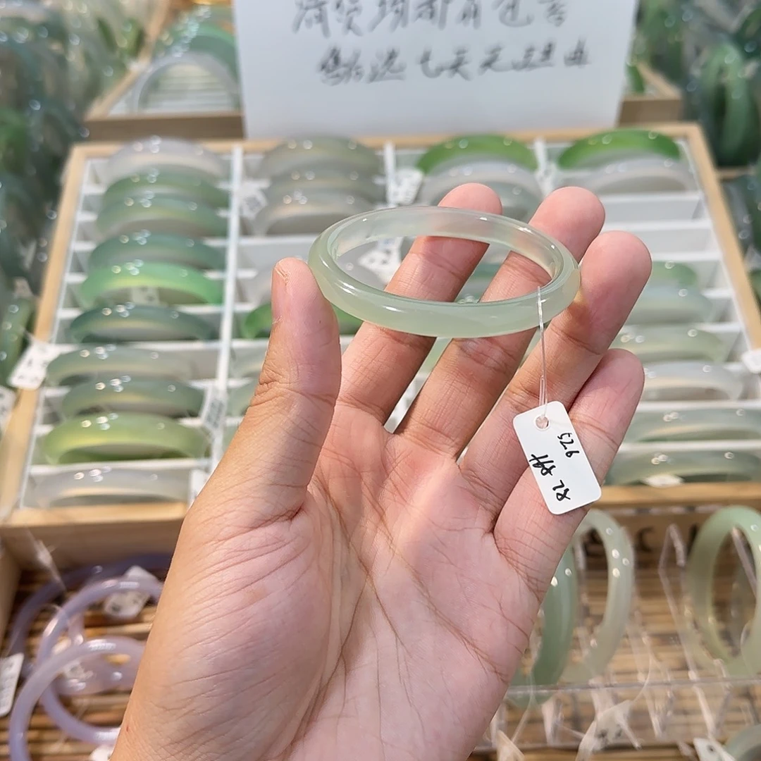玛瑙/玉髓未镶嵌手镯圈口