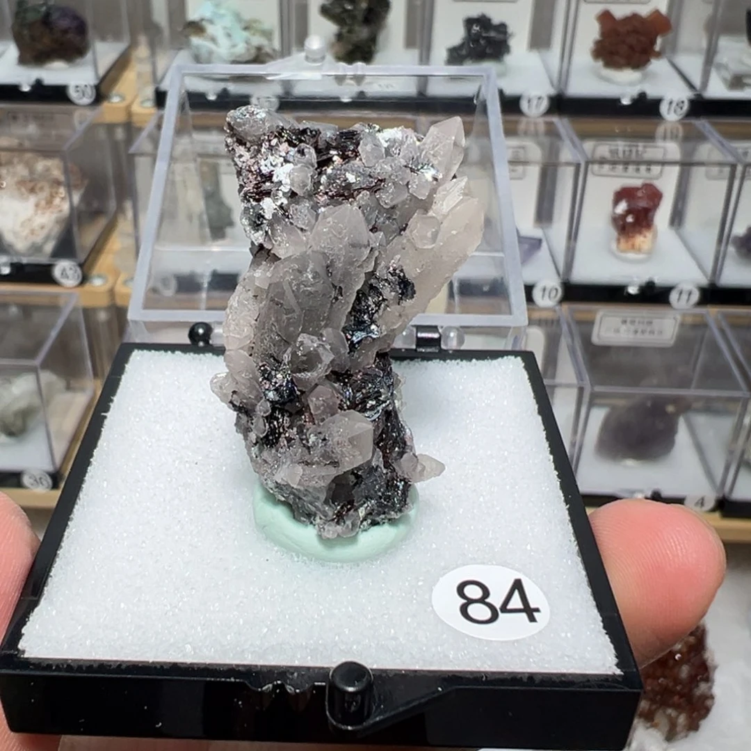 银S925镶嵌紫晶大型摆件（非配饰）