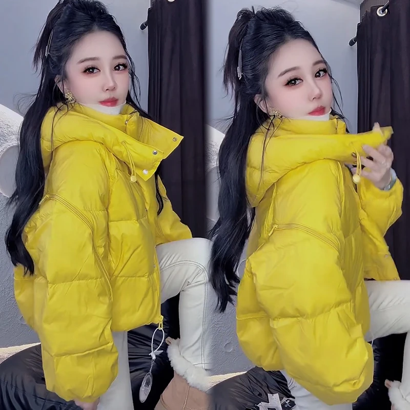 2025秋季新款时尚显瘦气质网红高档洋气女高级百搭宽松大码棉服潮