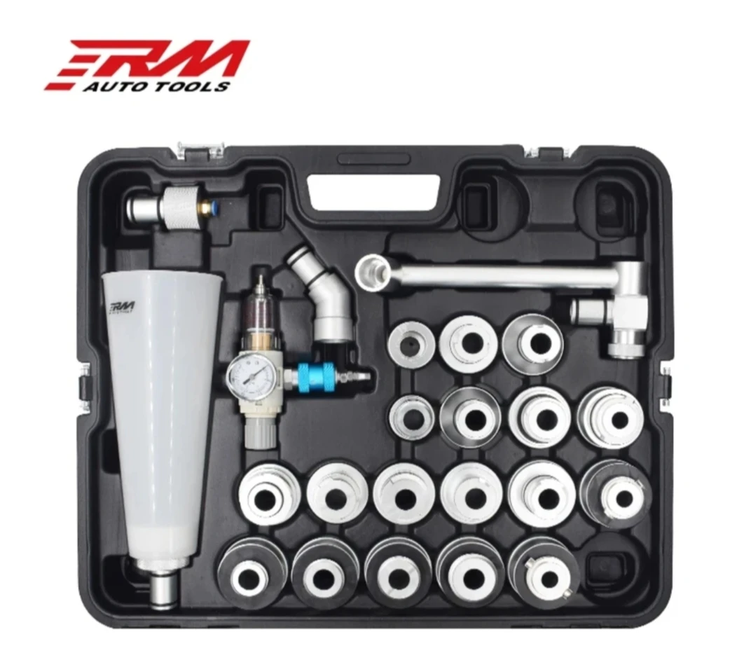 台湾RM24铝制机油加注漏斗工具套装汽修工具组套装汽修专用工具