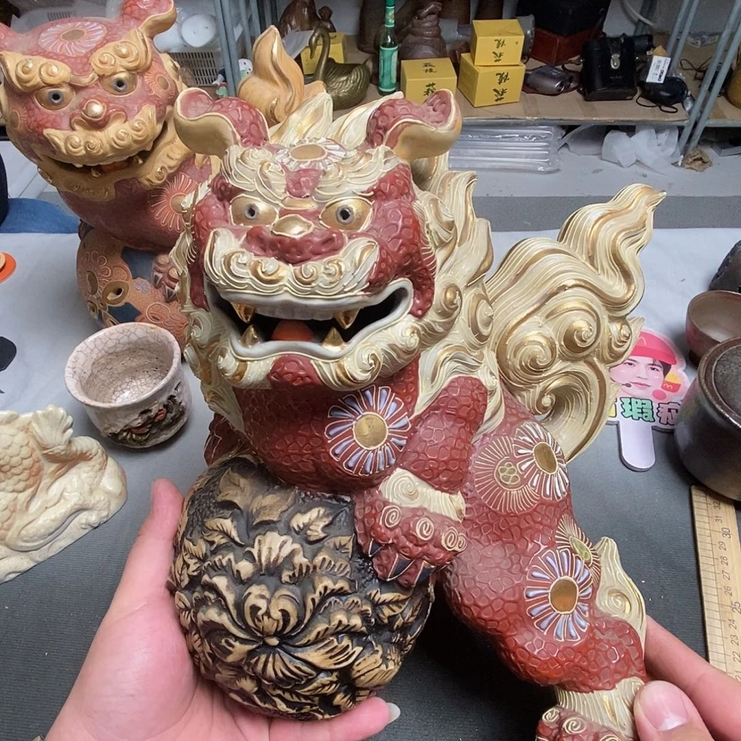 摆件默认微瑕不退不换看好在拍