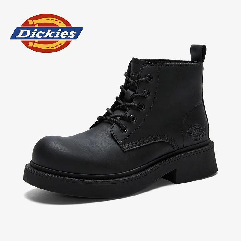 Dickies新款老钱风厚底百搭马丁靴时尚潮流休闲靴时尚复古英伦风