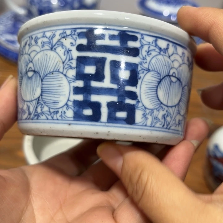 摆件陶一****头景德镇陶瓷艺术品