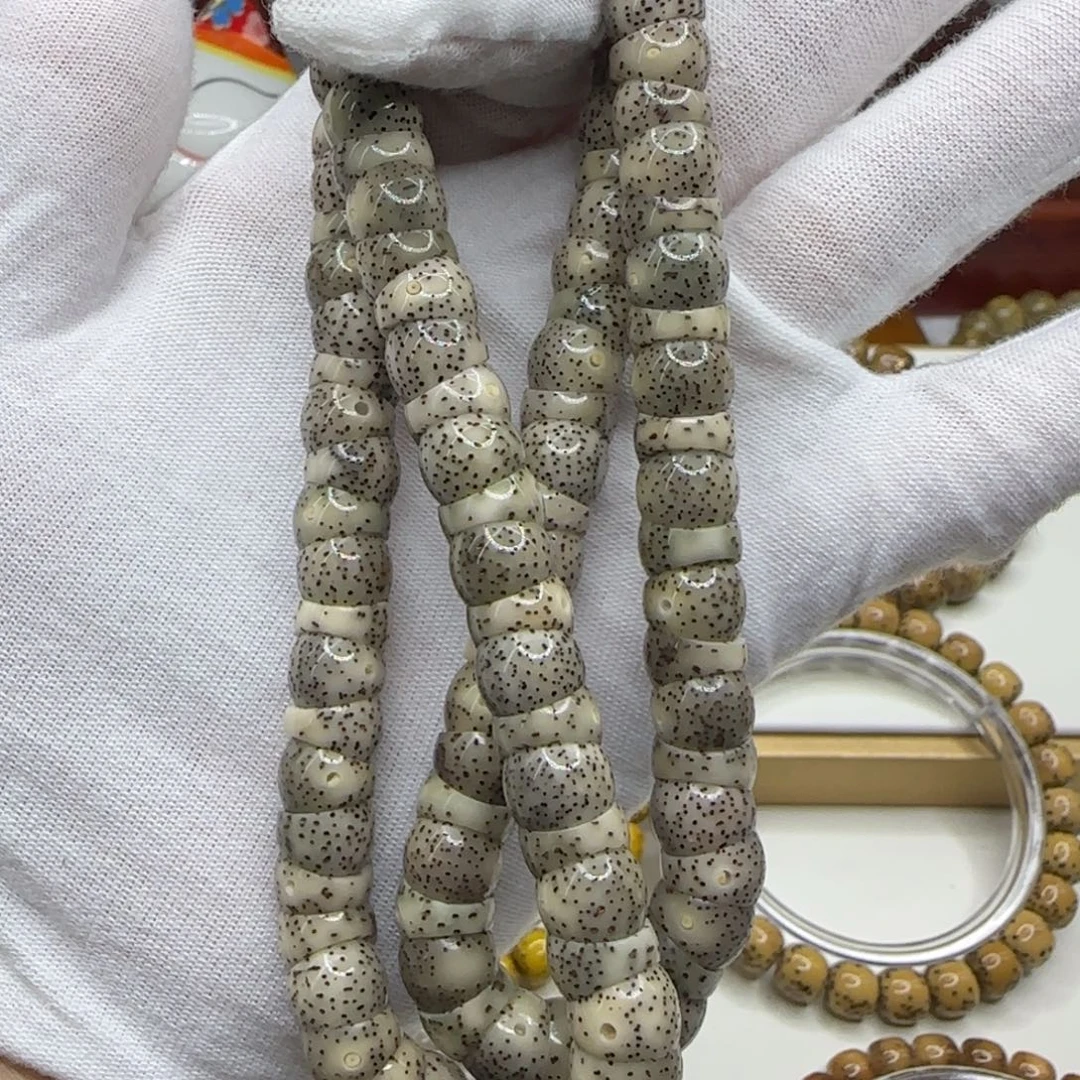 皮***贸手串星月菩提大肠9.5尺寸同枝果