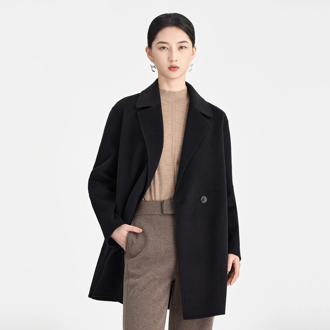 【安雅专属】冬季款羊毛大衣毛呢女CL00601W0