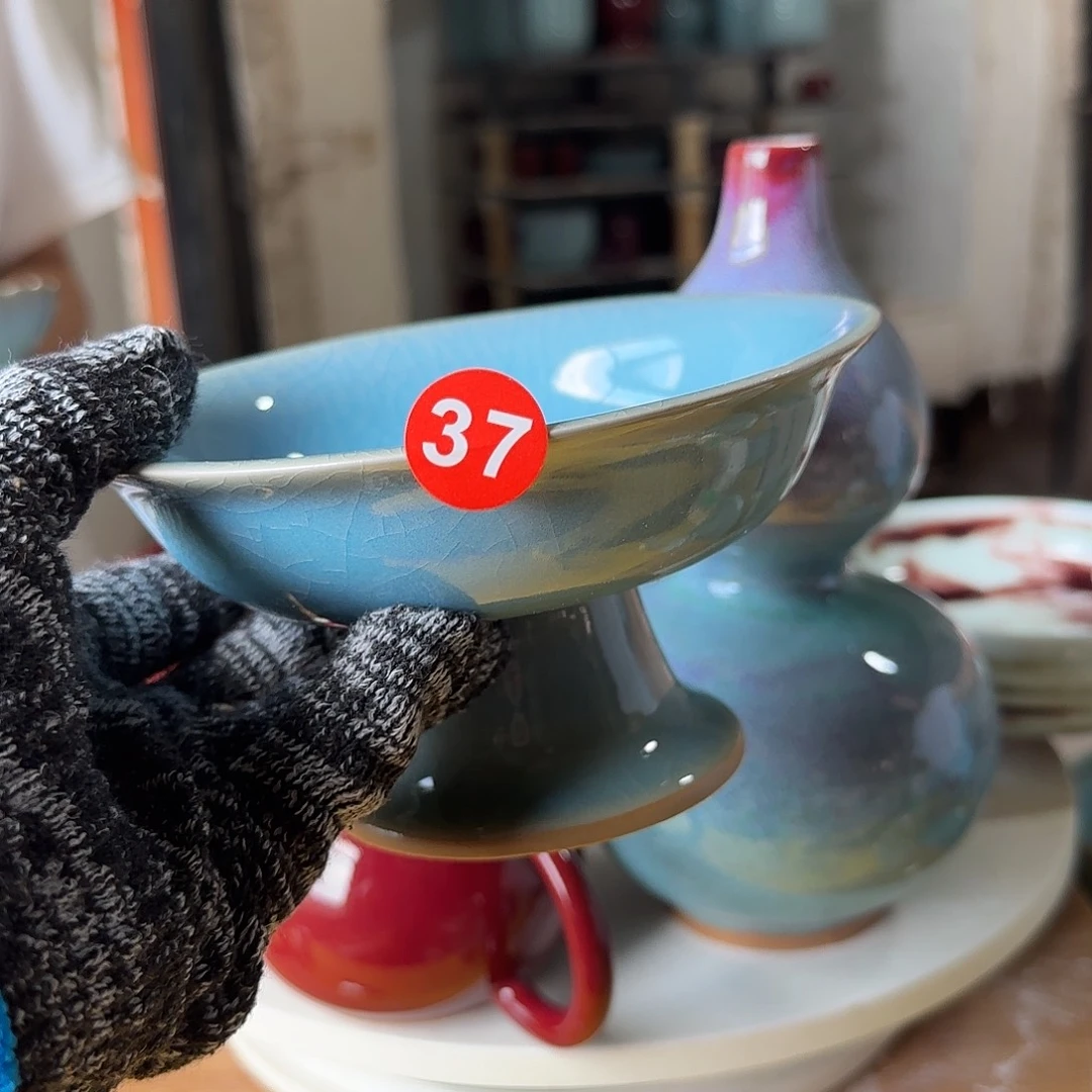 摆件郑家钧窑摆件