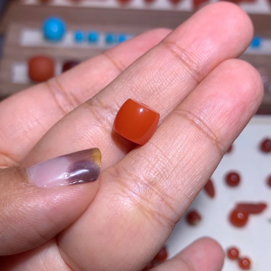 未镶嵌直切9×8南红玛瑙保山 全品