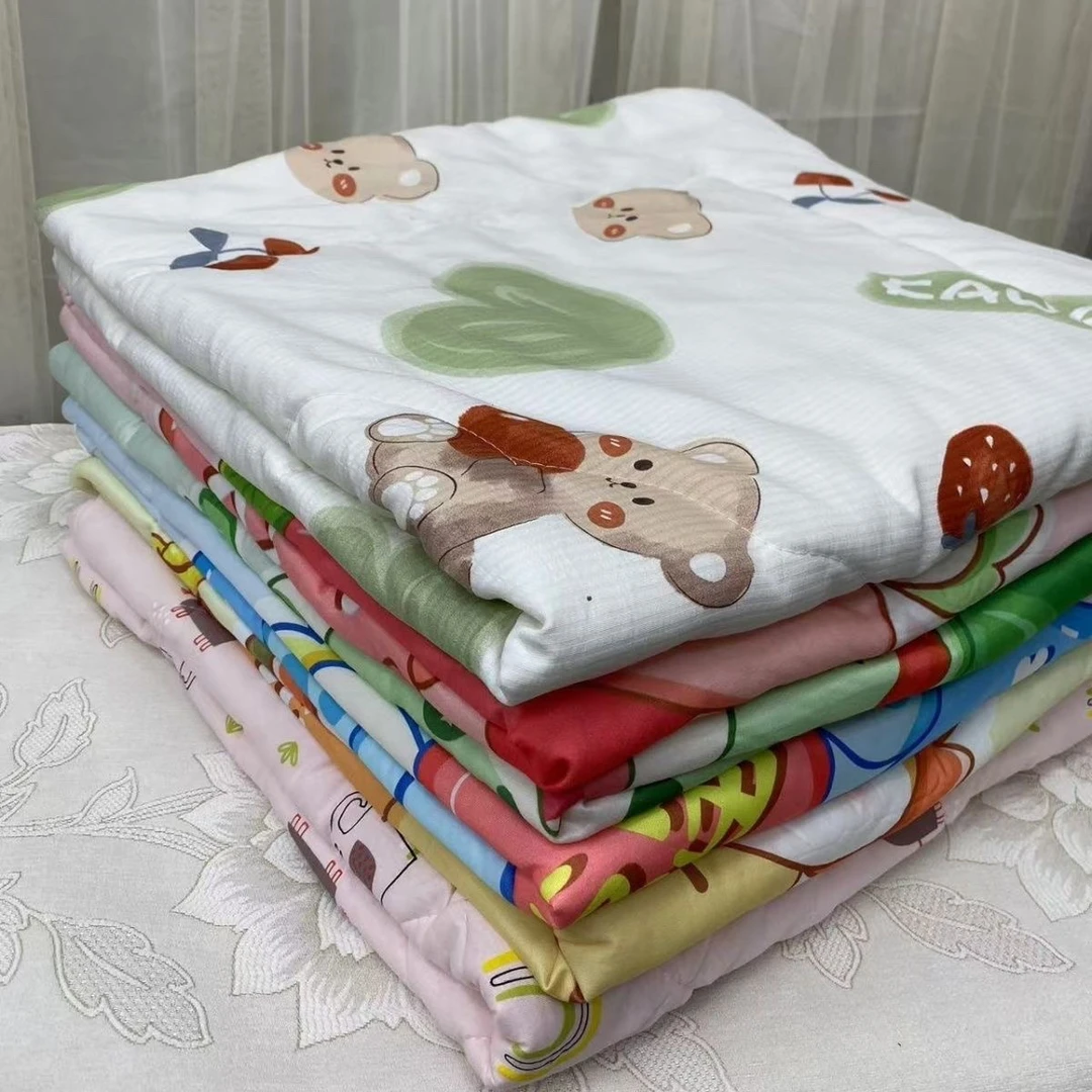 100*100方小婴儿抱被小被子午睡单人宿舍午休保暖加棉针织棉