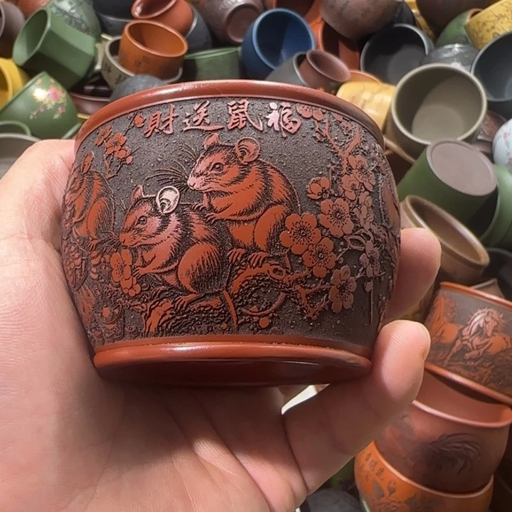 茶杯紫砂全手工制作工艺