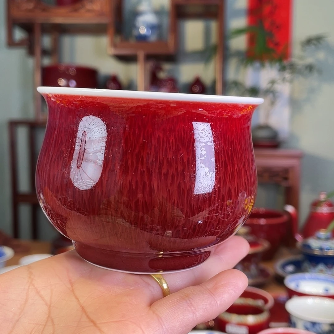 清欢雅玩原矿郎红福利杯