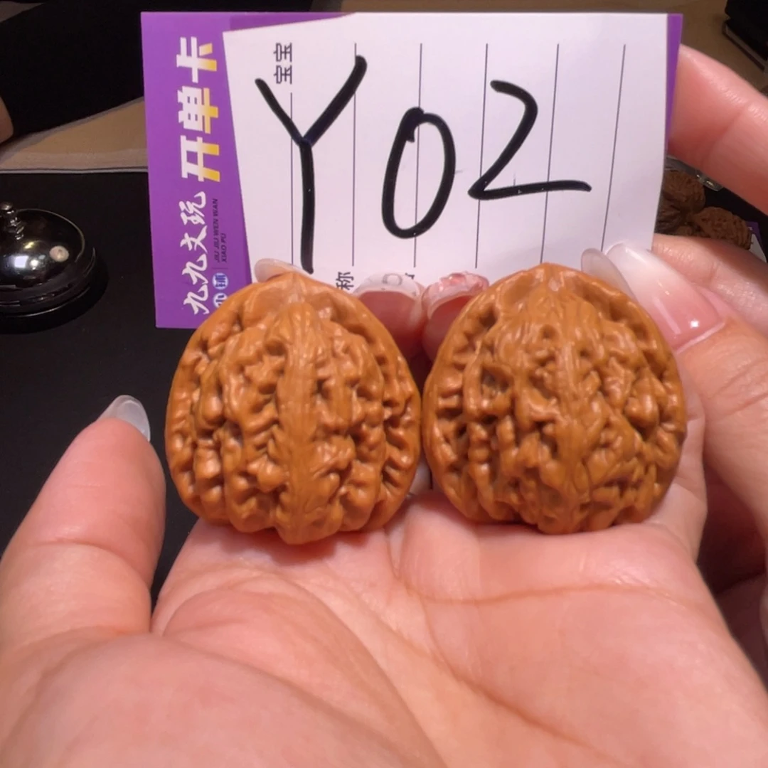 把件文玩核桃天**～34红锦鲤