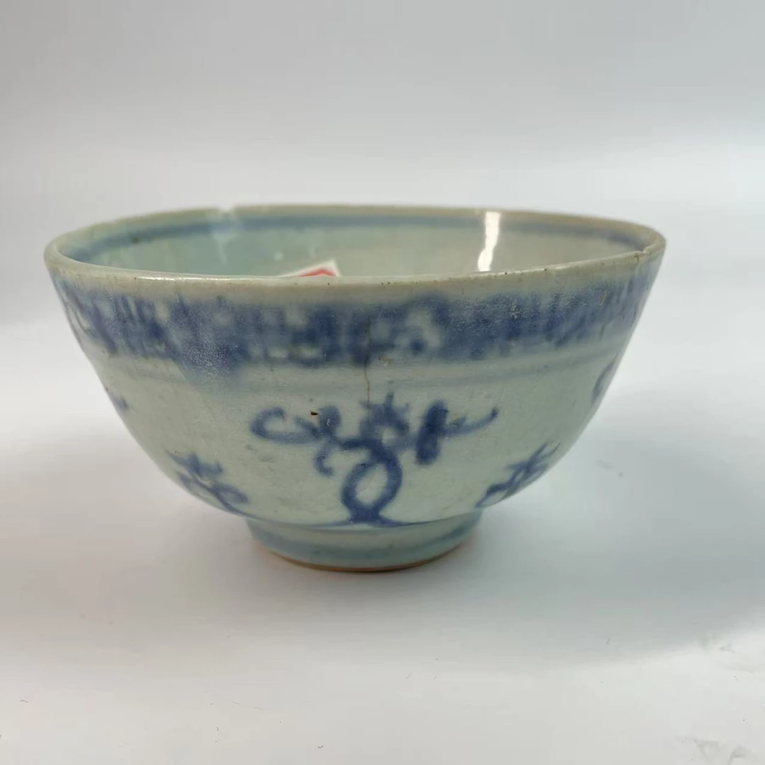 TC 02057 明早期 青花花卉碗