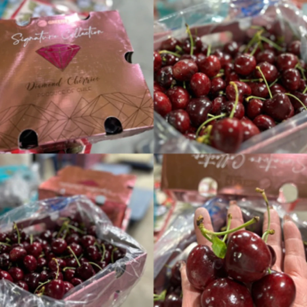 2JD粉钻车厘子*箱（4斤）