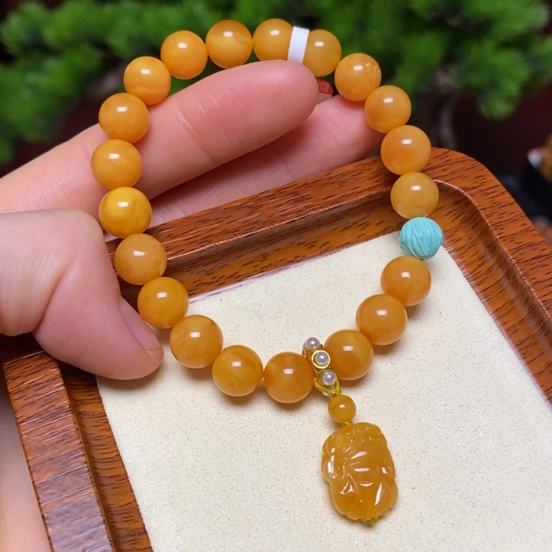 【闪购商品】手链蜜蜡未镶嵌手串