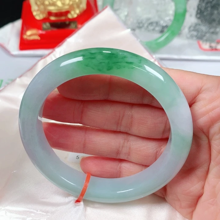 未镶嵌手镯翡翠  编号ZD1265 正圈59