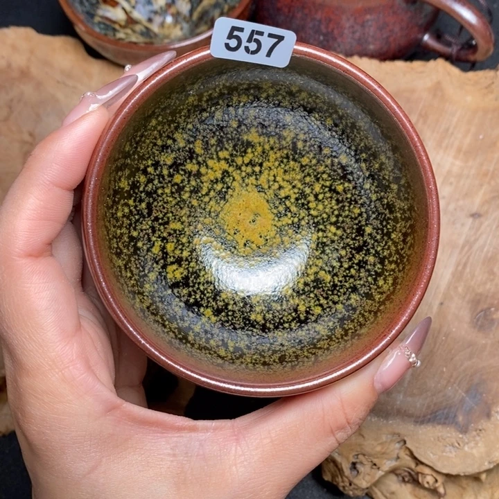 茶盏建窑建盏主人杯557