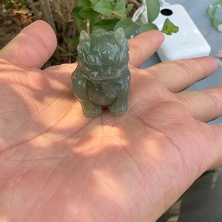 和田玉未镶嵌颈饰新疆且末蓝