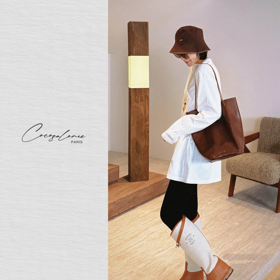 韩彬彬"亨利领"纯棉半开襟宽松百搭设计感小众高级罩衫2320-4