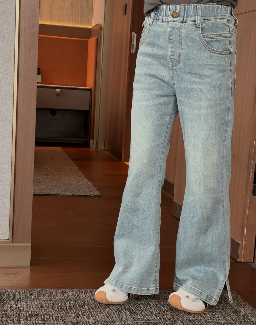 现货   2025春季新款儿童男童女童牛仔裤51102