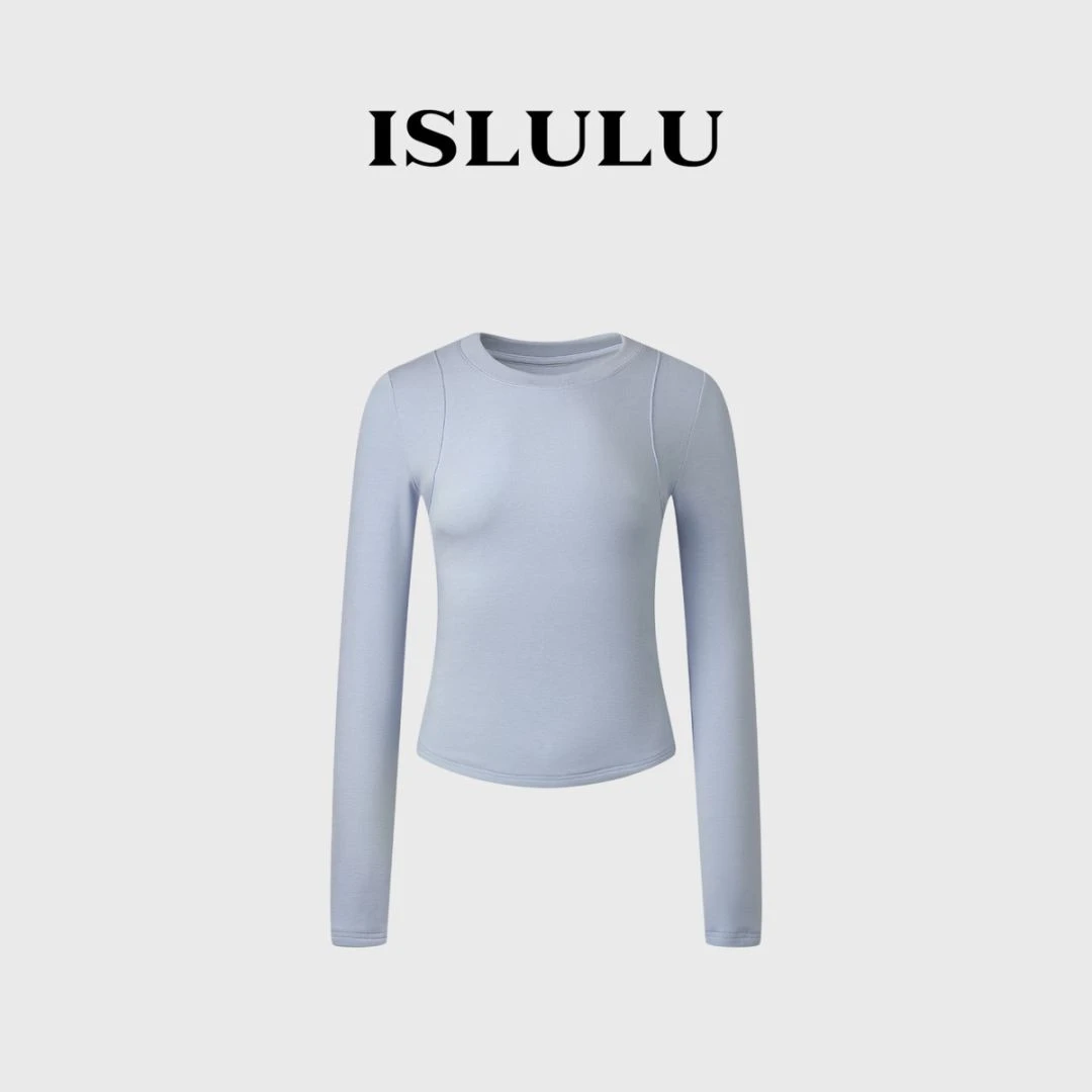 IS LULU | 【浮力款】基础正肩圆领百搭打底衫