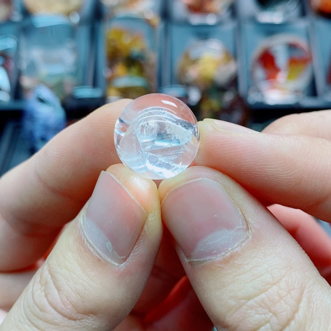 啵***妞未镶嵌颈饰水晶水晶颈饰吊坠