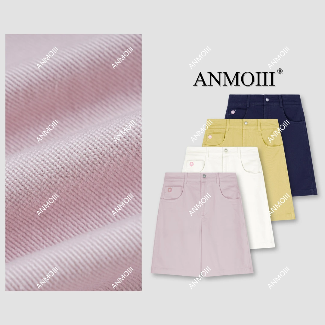 ANMOIII'618宠粉专属'牛仔短裤夏五分裤显瘦直筒裤女爆款2025新款