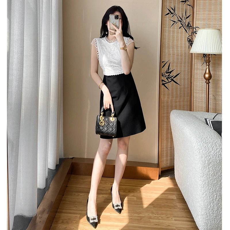 2025高贵连衣裙气质小众轻奢千金小众炸街高级感女装夏季高档裙子