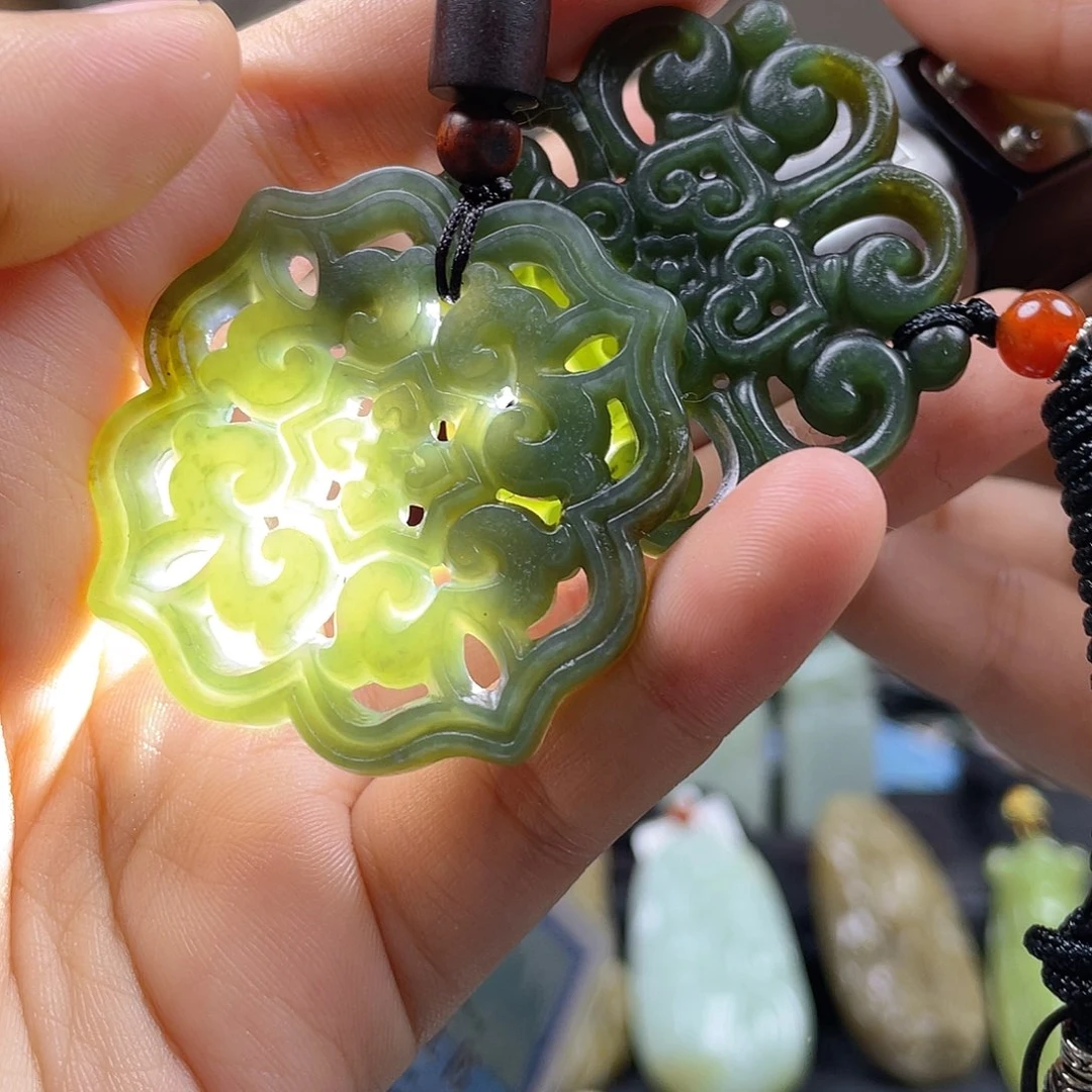 和田玉未镶嵌颈饰多样性发货